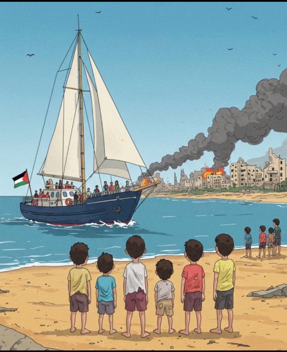 Küresel Sumud Filosu:

"Bundan sonra daha güçlü geleceğiz. Belki yüzlerce gemi olur.

Dünyadaki vicdan uyandı."

#GlobalSumudFlotilla