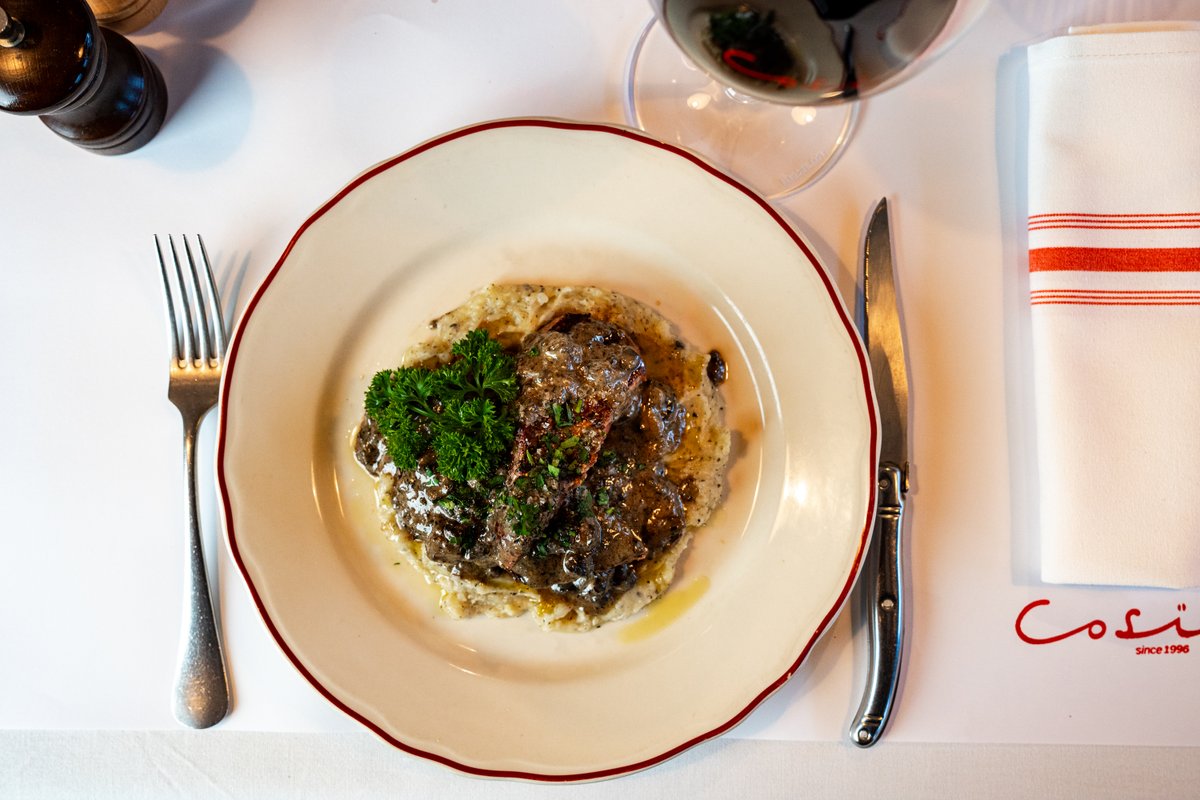 The star of the table: Filetto. Juicy, tender, and cooked to perfection every time. 🔥🥩

#cosibarristorantesince1996 #bestitalianrestaurant