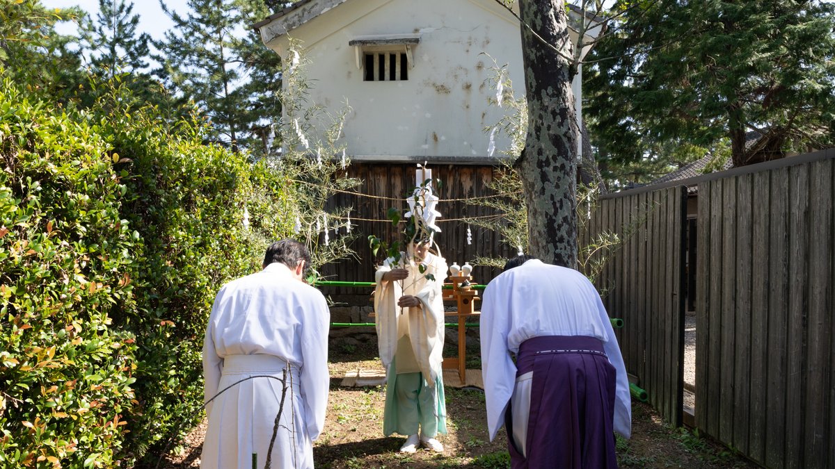 祠宮(並） Amazon｜仏壇屋 滝田商店 外宮 小型板宮造り(木印) 6寸(高さ49cm