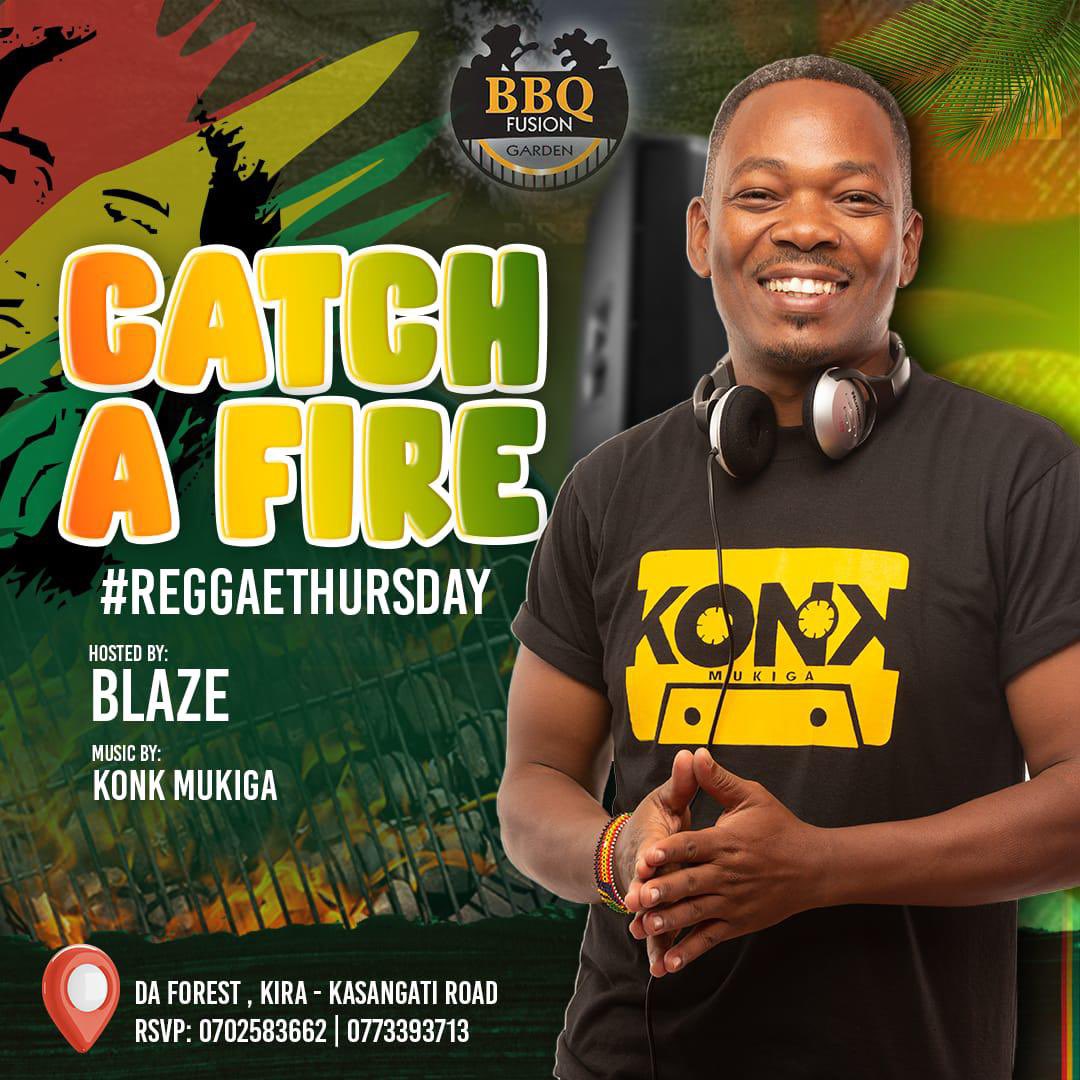 konkmukiga's tweet photo. Pass by @DaForest_ ๐ for #ReggaeThursday as @blazey_blaze hosts me for this edition of CATCH A FIRE.
โ๏ธnโค๏ธ https://t.co/4cI46A3jR6