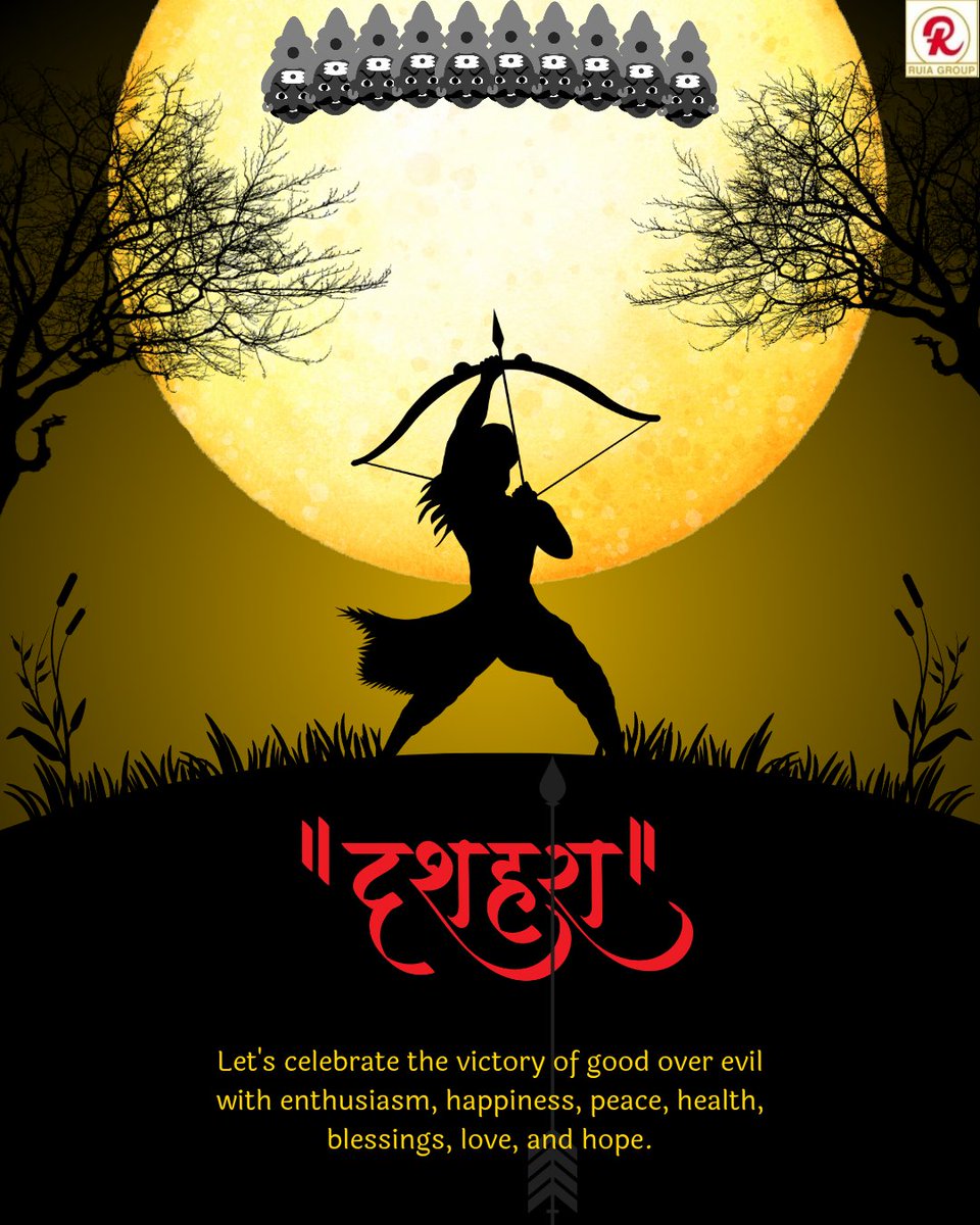 PawanKumarRuia's tweet photo. On this auspicious Vijayadashami, I pray for happiness and health in our home.May this Dussehra bring new beginnings, courage and endless blessings your way! 
दशहरा की बहुत-बहुत शुभकामनाएं https://t.co/BE62OQmdJr