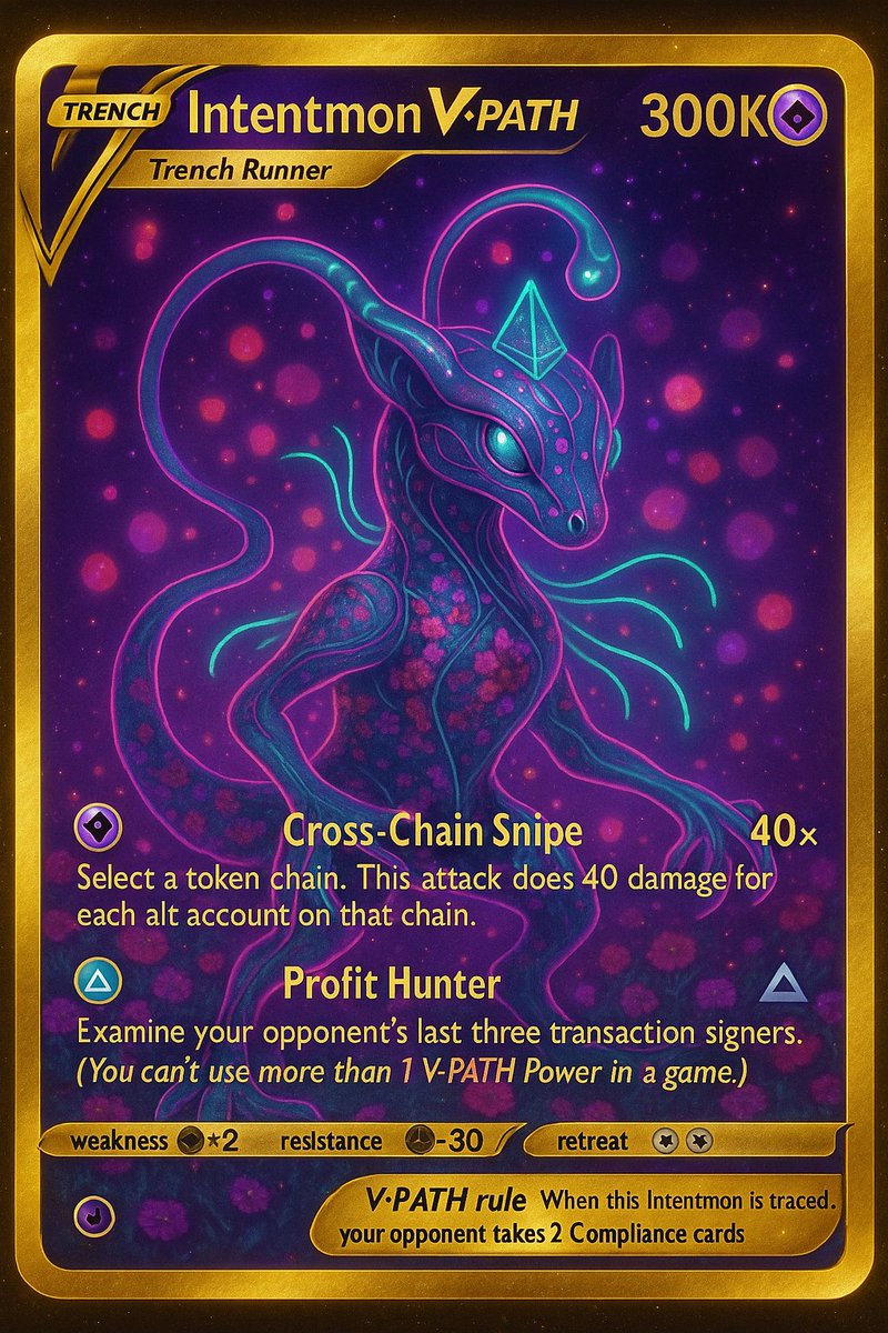 Intents doing real work again <a href="/near_intents/">NEAR Intents</a> <a href="/pikespeak_ai/">Pikespeak</a> 

Trench run complete: ~$300k ZEC off-loaded → SOL on Solana → Bybit exit

Destination wallet ranks top-0.01% on pump.fun. Feels like a clean profit clip.

This deserves an Intentmon card  😂