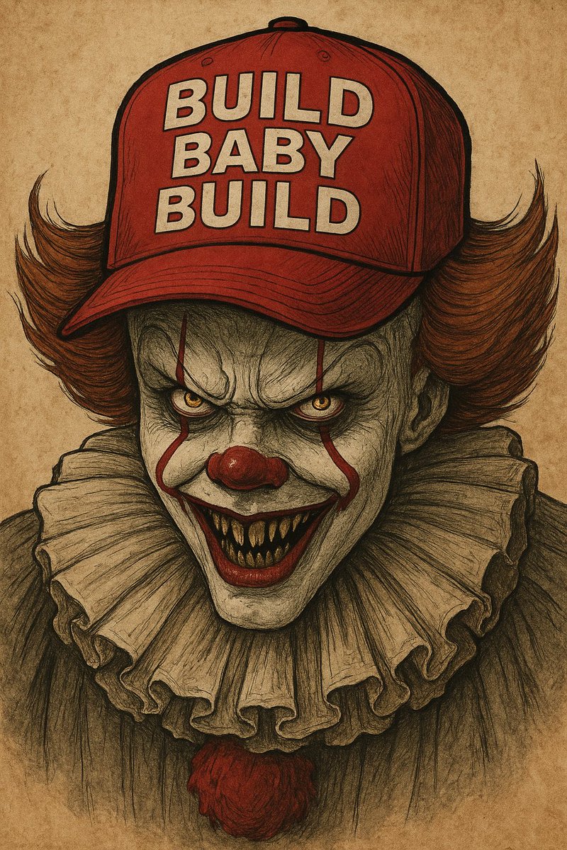 dominicahern's tweet photo. @dannybster Or Pennywise maybe? https://t.co/0r5eWMx6iu