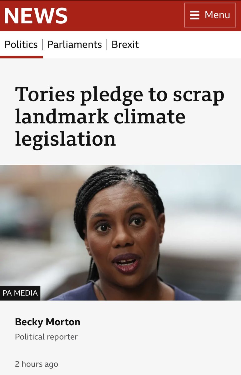 This confirms just how far the Tory Party has fallen. 

This reckless anti-science stance is a clear risk to jobs, investment and future generations.