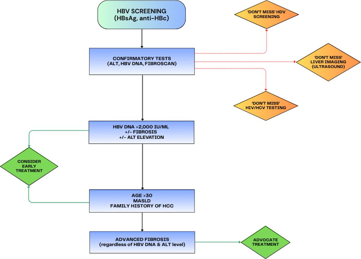 FrontGastro_BMJ's tweet image. 💡 Hepatitis B care is changing.

The new #FGreview breaks down how the 2025 EASL guidelines reshape practice:

⚡️ Biomarkers &amp;gt; ALT alone
⚡️ Earlier treatment, even with low viral load
⚡️ Functional cure as the new benchmark
⚡️ MASLD now a key modifier
⚡️ Precision HCC…