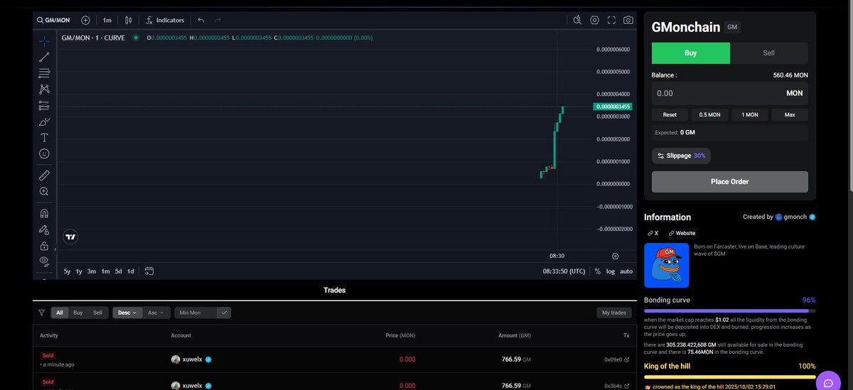 im bullis for dthis token $GMonchain dev <a href="/gmonchains/">GMonchain.eth</a> 

testnet.nad.fun/v3/tokens/0x57…