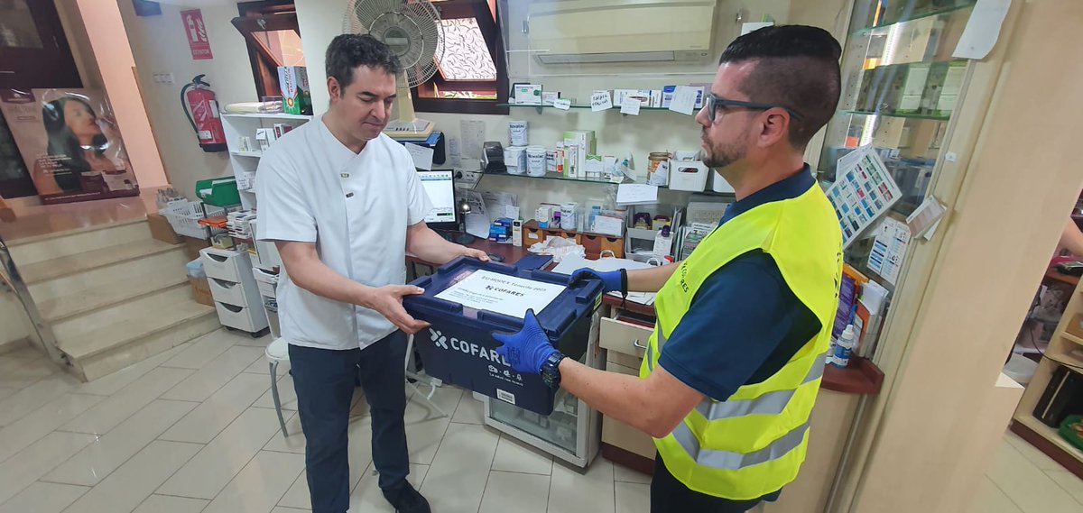 Canarias, ruta completada. Con nuestro cliente <a href="/Cofares/">Cofares</a> , aseguramos la distribución de medicamentos hasta la entrega al farmacéutico en la farmacia. Tiempos, trazabilidad y conservación bajo control.

#Servalia #COFARES #Canarias #LogísticaSanitaria #DistribuciónFarmacéutica