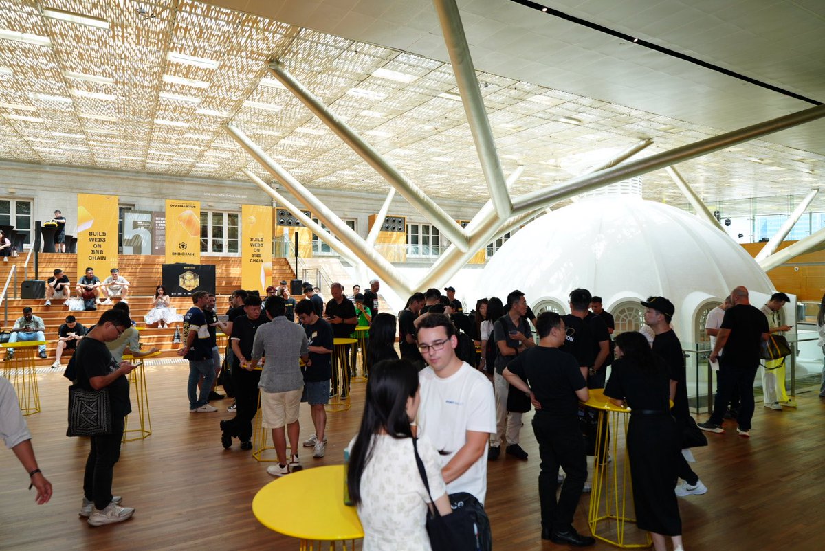 If you want to meet me, I’m at the BNBSingapore event right now!
 
Just ask the staff for Wynn 🫡