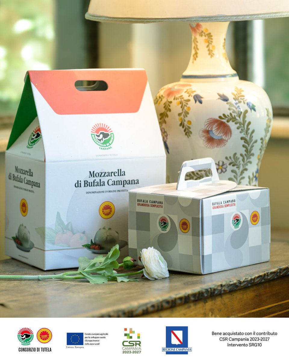 Quando l’eccellenza incontra lo stile, nasce un packaging che parla di qualità, tradizione e autenticità.
Bufala DOP: sempre riconoscibile, sempre unica 🤍

#mozzarelladop #dop #mozzarelladibufalacampana #bufalacampana