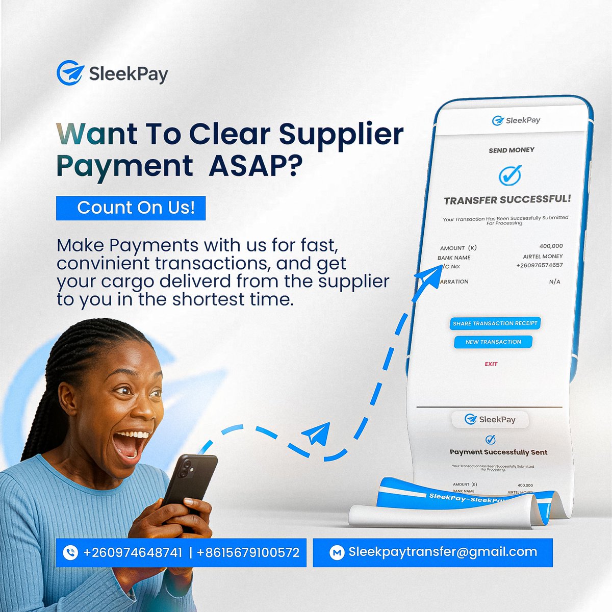 BlessIyah7092's tweet photo. Good morning, comrades!  
I recently had the pleasure of working on an exciting project for SleekPay. Collaborating with such an outstanding team made the experience truly rewarding.

#GraphicDesigner #logo #process #creativity https://t.co/2TGmjqsDqx