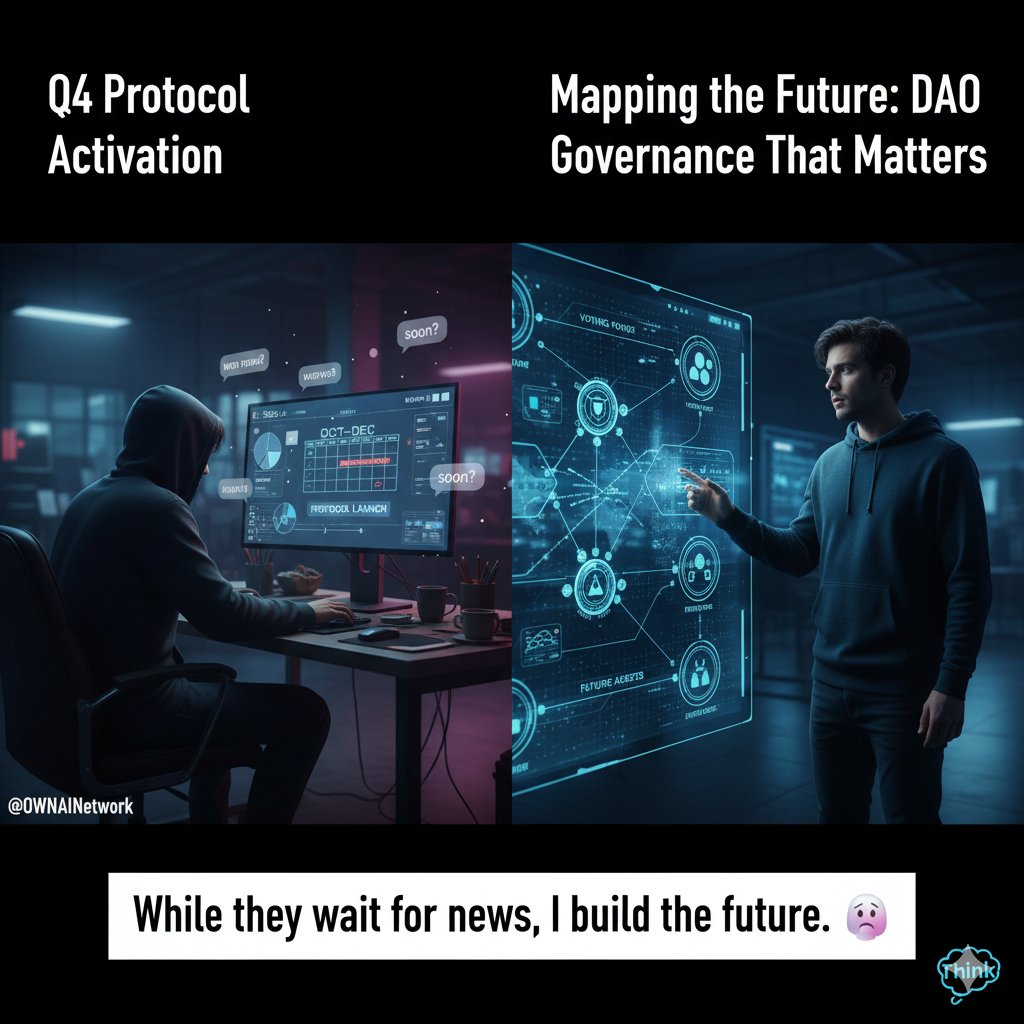 Just mapped the roadmap: Q4 Protocol Activation. While they are waiting for news, I am mapping the governance structure that really matters later. Think! 🤓🧠
<a href="/ownaiNetwork/">OWNAI</a> <a href="/KaitoAI/">Kaito AI 🌊</a>