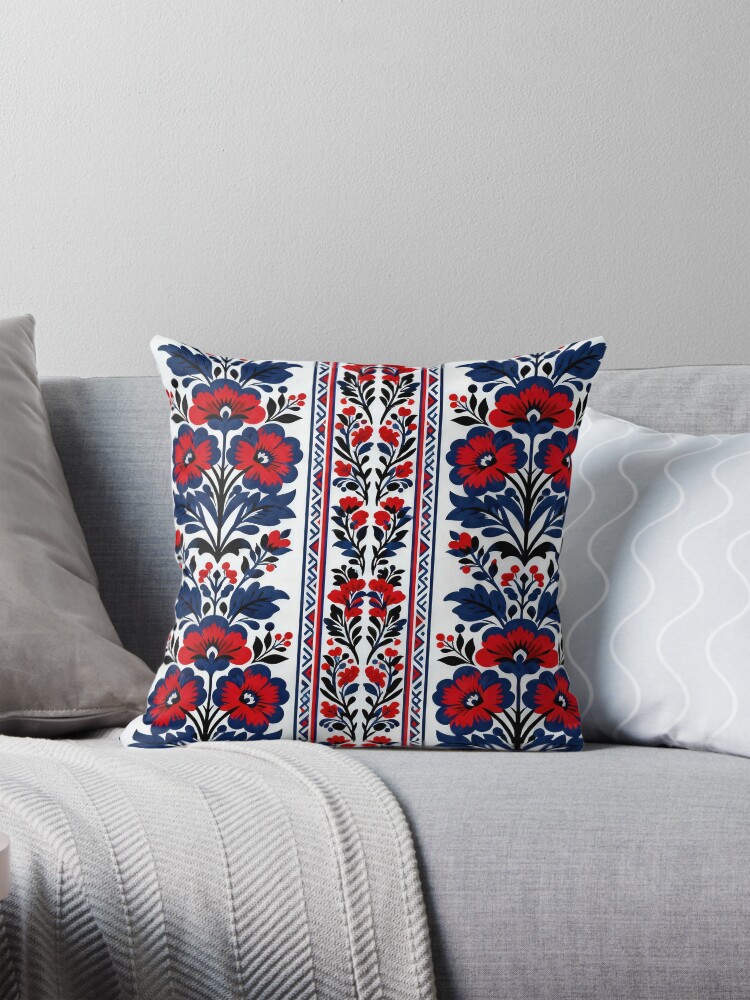 Maximilian2878's tweet image. 😍 I took the stunning, bold floral motifs from traditional Romanian embroidery (think the beautiful &quot;IE&quot; blouses!) and turned it into this intense wallpaper pattern.
👇
redbubble.com/shop/ap/174619…
#RomanianFolk #FolkArt #EmbroideryDesign #IEblouse #NewOnRedbubble #TextilePattern