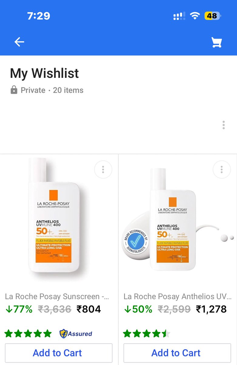 Middlleclassman's tweet photo. Same Product!
Same seller!!
Different price!!
Different reviews!!

How’s this possible? @flipkartsupport @Flipkart @jagograhakjago @LaRochePosayInt 

Is there any justification from your side?and yes this is F-assured as well. https://t.co/4z8wf5MKue