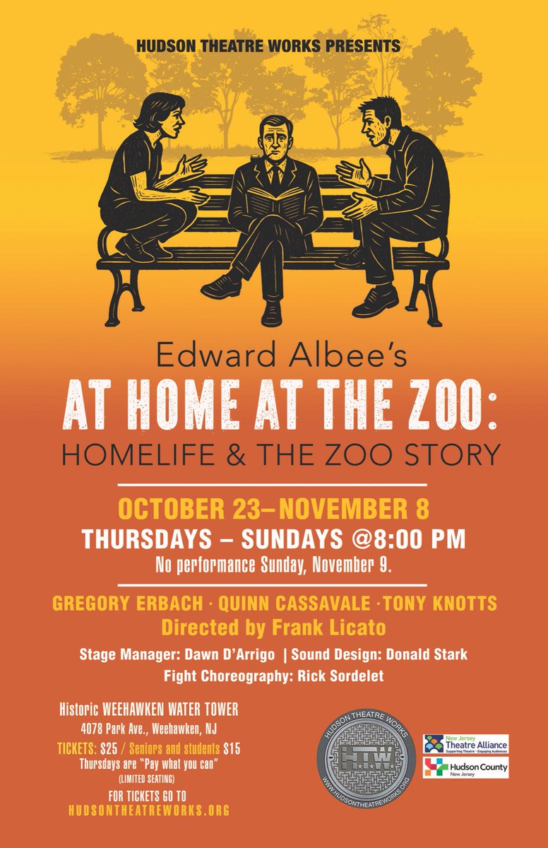 Licato's tweet photo. @HudTheatreWorks https://t.co/XqZeT3hbfy