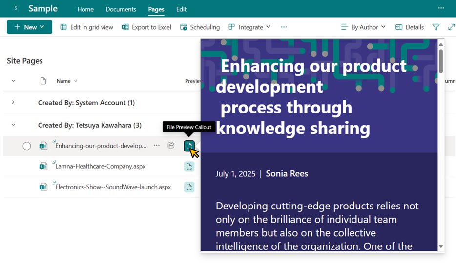 techan_k's tweet photo. I noticed that the embed action is now supported for Site Pages in some tenants🥳 (Though it looks like it’s still not available everywhere yet.)
https://t.co/4d5HHivwAd
#SharePoint #ListFormatting https://t.co/JSFU7itbnI