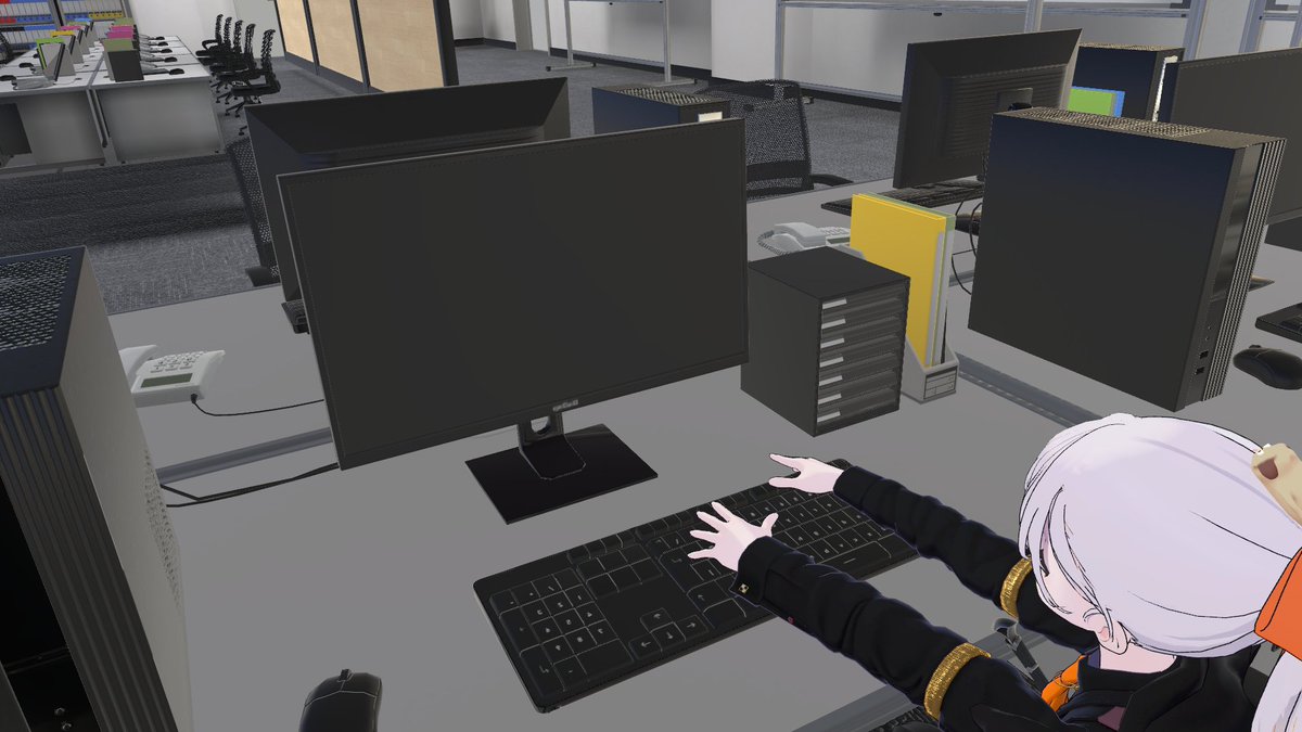 昨日の #VRCブラック朝礼集会 入った瞬間営業インバイトノルマ20件を課せられてとんでもないとこに来てしまったと思いました 