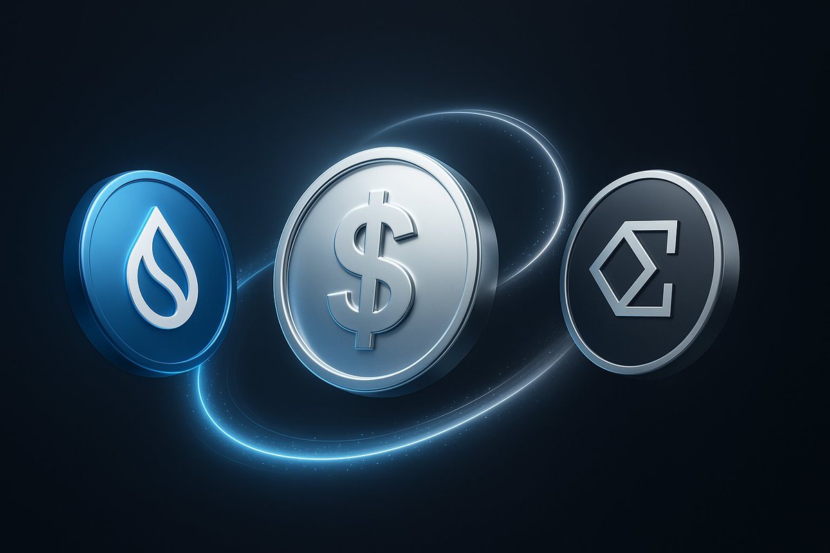 AltCryptoGems's tweet image. Game-changing news for the $SUI fam! 🚀

Powerhouses, @SuiNetwork, @OfficialSUIG and @Ethena_Labs are merging forces to introduce Sui’s first income-generating digital dollar, $suiUSDe!

The revenue generated from the $suiUSDe stablecoin will be used by the Sui Network and SUIG…