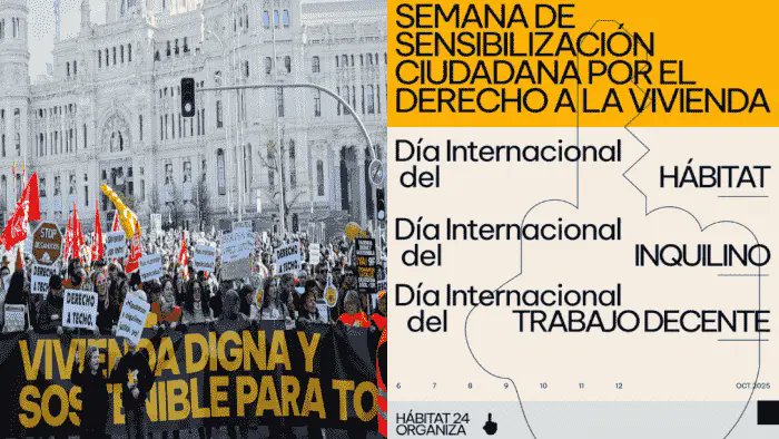 Carabanchelnet's tweet photo. 📌La Semana por el derecho a la vivienda digna arranca hoy con un acto sobre el quinto aniversario del corte de luz en Cañada Real
https://t.co/IAF1Ue4vdt
#Carabanchel #Madrid #cañadareal #diainternacionaldelinquilino #DíaMundialdeHábitat #FRAVM #semanasensibilizacion #vivienda https://t.co/ZiPtsDjlxE