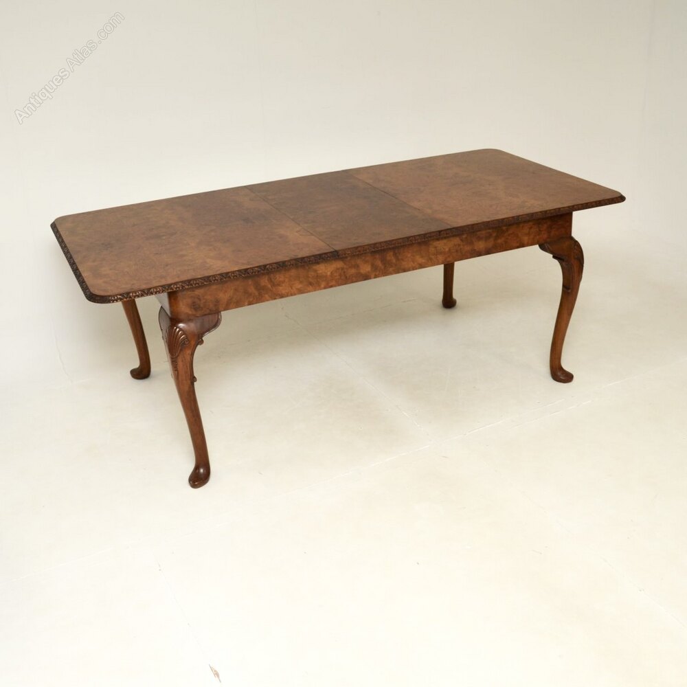 antiques_atlas's tweet image. For SALE on Antiques Atlas we have this  #Antique Queen Anne Style Burr Walnut Dining Set antiques-atlas.com/antique/antiqu… Dating from the 1920-30’s.  🎂🥂🍾🍽️
From Marylebone Antiques @retroantiques1 #antiquefurniture #diningtable #antiquetable #antiquediningtable