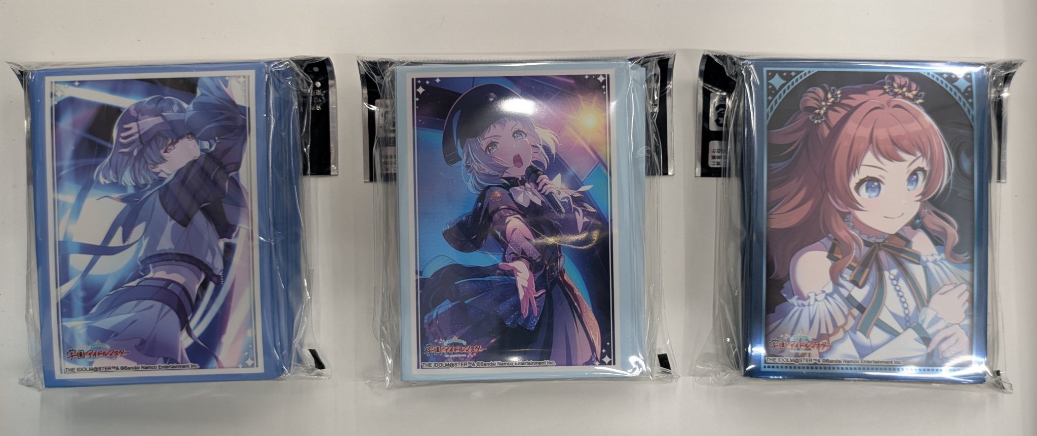 アイドリープライド　ラバーマット、スリーブ、デッキケース サプライ】「IDOLY PRIDE」からスリーブ8種・デッキケース8種