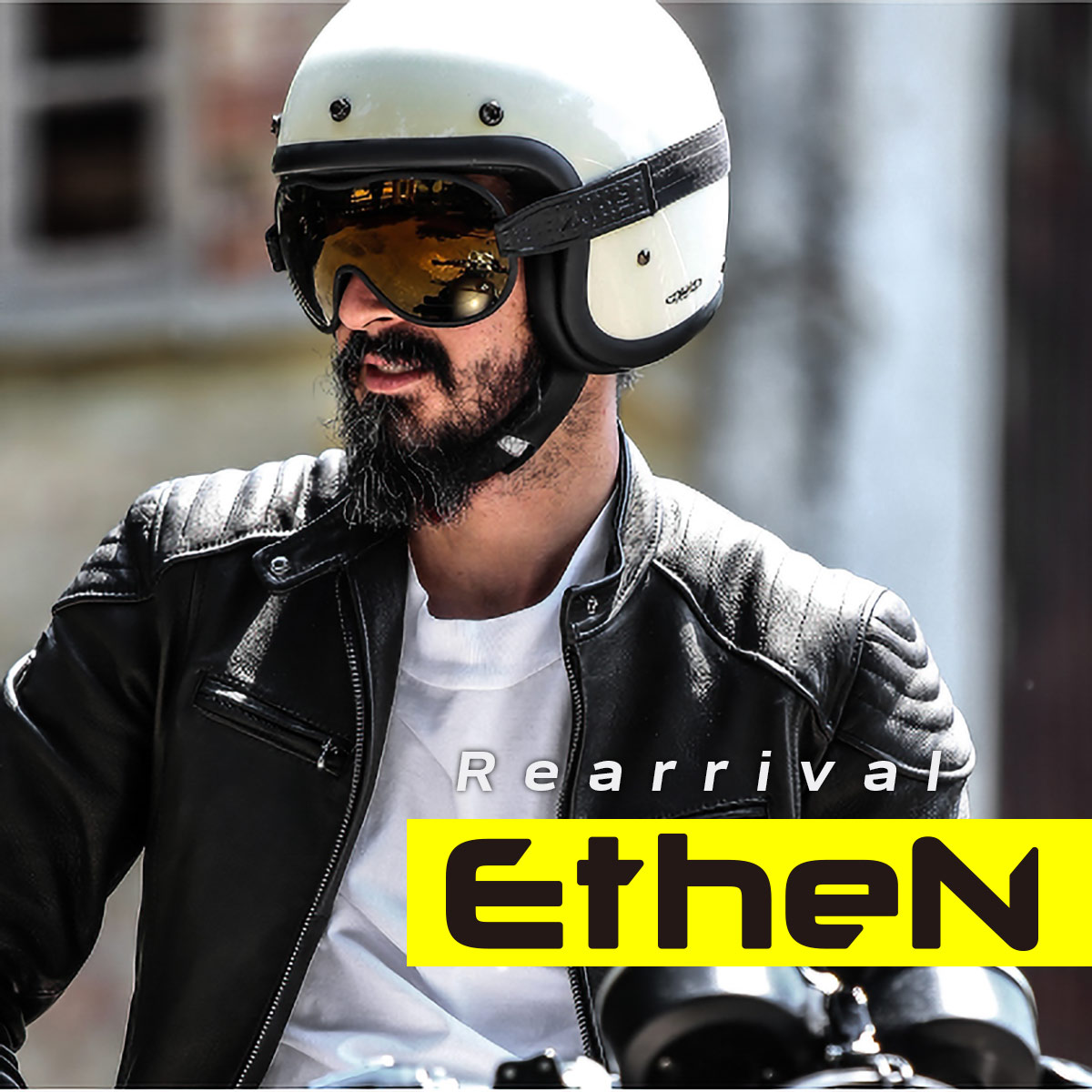 イタリア製 EtheN エテン ヴィンテージゴーグル スクランブラー 