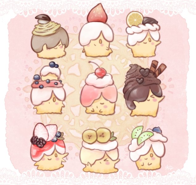 ホゲータ ,ニャオハ 「」|SkebをはじめたVtuberの小鳥遊日和さんのイラスト