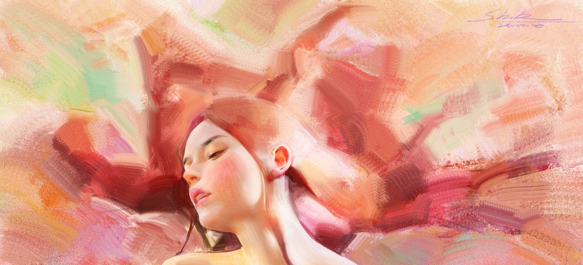 SHAOK_shaok's tweet photo. practice#art 
#digitalart #visualstorytelling #originalcharacter #conceptart #fantasyart #surrealart #characterdesign #chineseopera #hornedgirl #drinkwithme #dramaticart https://t.co/8tNbbfWbhJ