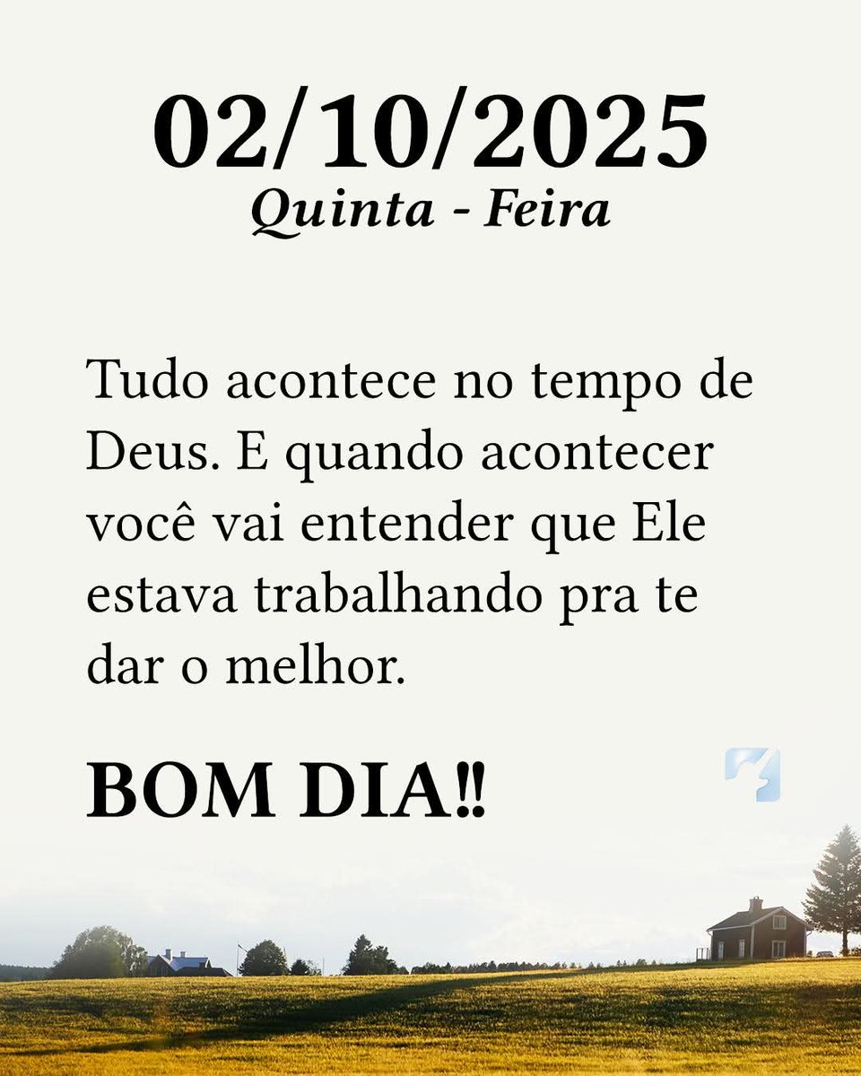 Bom dia galerinha, abençoada quinta-feira para nós 🇧🇷🙏.