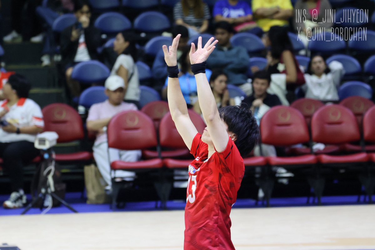 小川智大 VNL初スタメンで勝利に導いた小川智大 多くの学生たちもプレーの