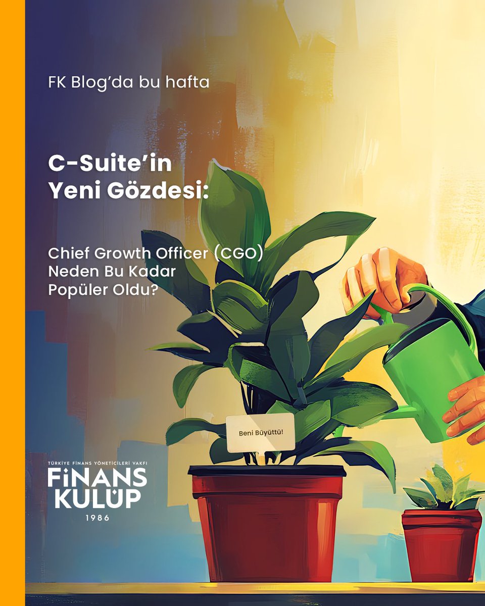 FinansKulupSTK's tweet photo. Şirketler neden 'büyüme için ayrı bir koltuk' açıyor? 🤔

Chief Growth Officer (CGO) pozisyonunun yükselişi, kurumsal dünyada yeni bir dönemi başlatıyor.

Global örnekleri ve Türkiye’deki yansımalarını #FKBlog’da inceledik.

Hemen okumak için 👉 https://t.co/Em5FSCj7Bj https://t.co/3pHieRpu2t