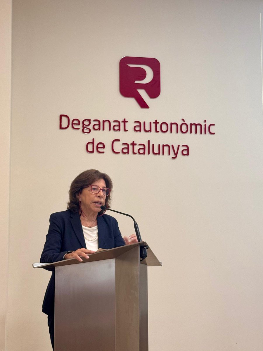 La directora general de Dret, Entitats Jurídiques i Mediació <a href="/immabarral/">Imma Barral</a>, el degà de @registradorsCAT, Vicente J. García-Hinojal, i la vicepresidenta de <a href="/ICABarcelona/">ICAB · Advocacia Barcelona</a>, María Eugènia Alegret inauguren les IV Jornades d’ADR en l’àmbit registral 📖 On estem 180 dies després de la