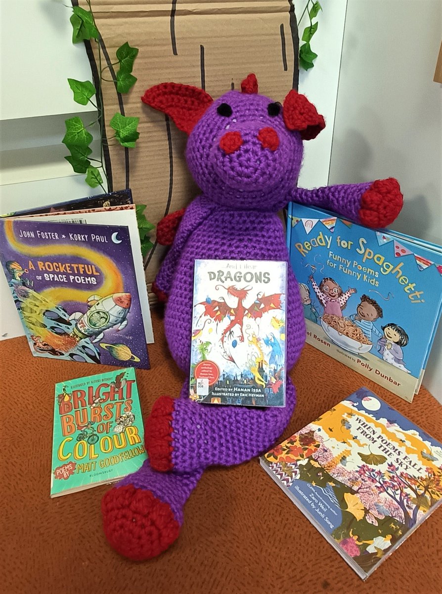 RiscaLibrary's tweet image. #NationalPoetryDay! 📚
'The library Dragon'
by yours truly...
Dot is purple,
with small red wings,
she likes to look after library things,
you may borrow her books and bring them back.
See the library is magic like that...!
Home - Forward Arts Foundation