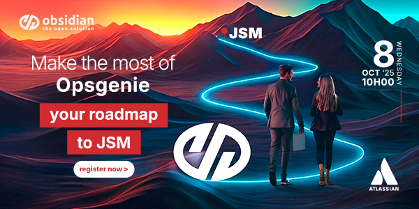 FreeBeerSession's tweet image. [Online Webinar] OpsGenie End of Life, what now? Join Obsidian Systems on the 8 October at 10h00 - mailchi.mp/7df6119c1a1b/o…