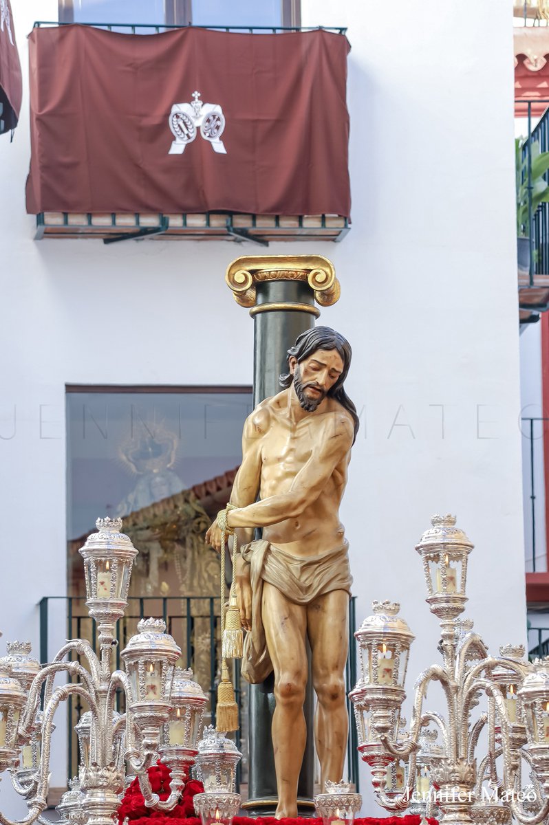Nuestro Padre Jesús atado a la Columna <a href="/Estudiantes_VM/">Cofradía de Estudiantes</a>