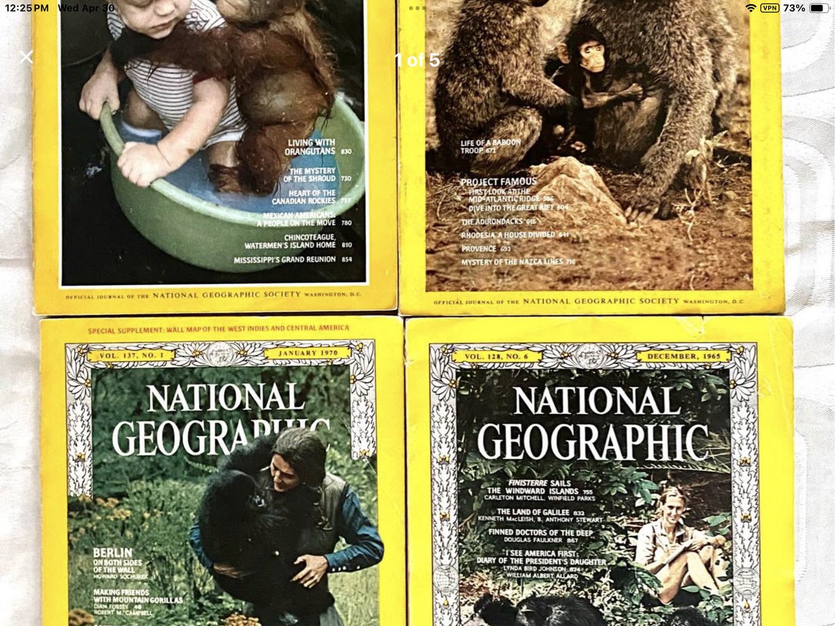 Others followed in #JaneGoodall's footsteps.