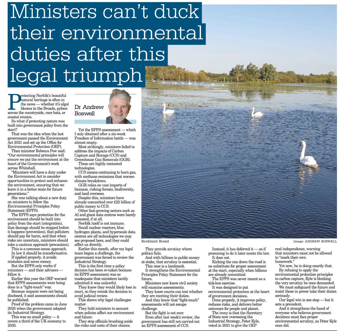 Climate Emergency Planning&Policy (@andrew9boswell) on Twitter photo 🚨 Landmark win 🚨 : Govt forced to review Industrial Strategy after Scrap Carbon Capture legal challenge #EnvironmentAct.
First time a policy was re-taken for failing the Environmental Principles duty. No more “light-touch” assessments.
<a href="/ChrisGPackham/">Chris Packham</a>
<a href="/JolyonMaugham/">Jo Maugham</a>
👇👇 🚨 Landmark win 🚨 : Govt forced to review Industrial Strategy after Scrap Carbon Capture legal challenge #EnvironmentAct.
First time a policy was re-taken for failing the Environmental Principles duty. No more “light-touch” assessments.
<a href="/ChrisGPackham/">Chris Packham</a>
<a href="/JolyonMaugham/">Jo Maugham</a>
👇👇