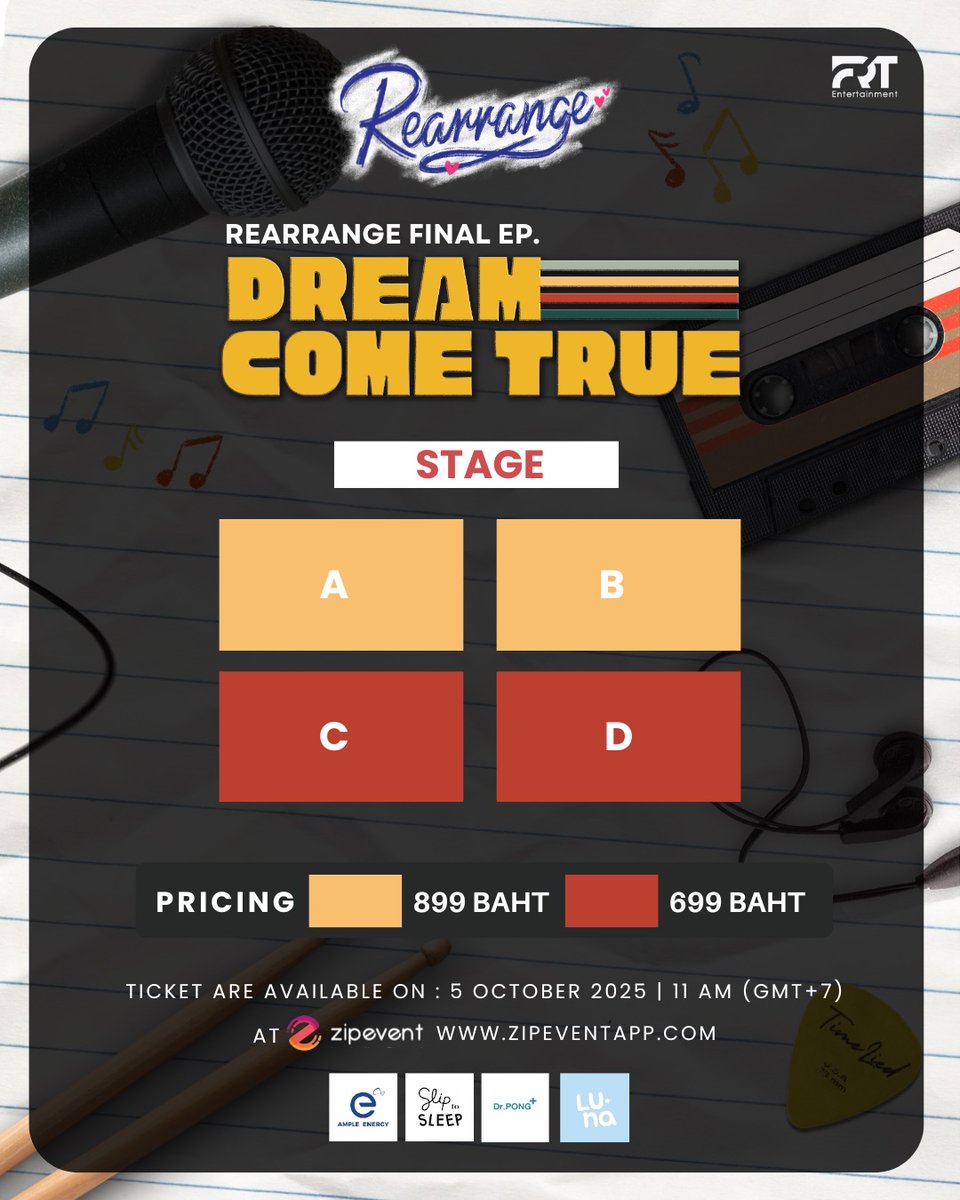 STARSOCIETY_TH's tweet image. ส่งท้ายความฝันครั้งสุดท้ายให้เป็นจริงใน “ Rearrange Final EP : Dream Come True ”
#RearrangeTheSeries
#ขอฟังอีกครั้งเพลงรักของเธอ
ร่วมรับชมตอนสุดท้าย และลุ้นบทสรุปของซีรีส์กับเหล่านักแสดงหลัก มาร์ค - ธนัท รัตนสิริพันธ์ , ฟลุท - ชินพรรธน์ กิติชัยวรางค์กูร , บอม - ภานุพงศ์ จันทร์ฉาย…