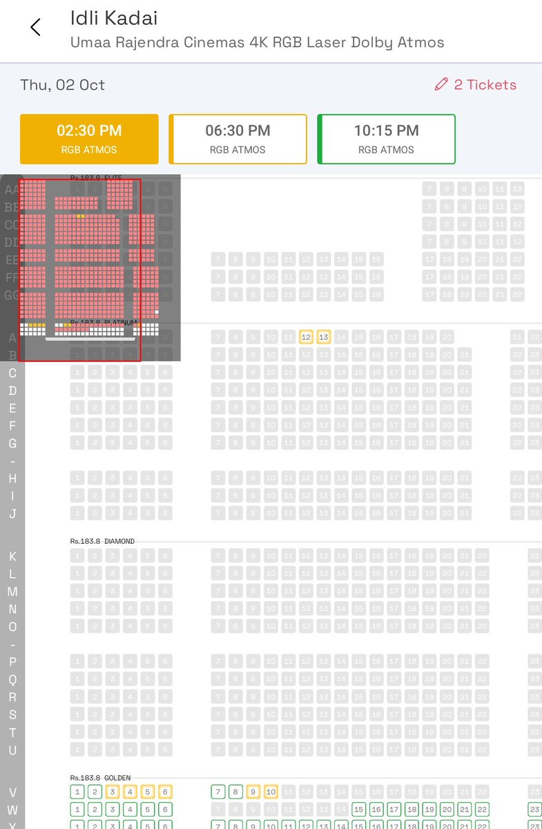 Afternoon show 🔥💥👌
Your big screen Rajendra  ! 

#IdliKadai 
#IdliKadaiBlockbuster 
<a href="/dhanushkraja/">Dhanush</a>