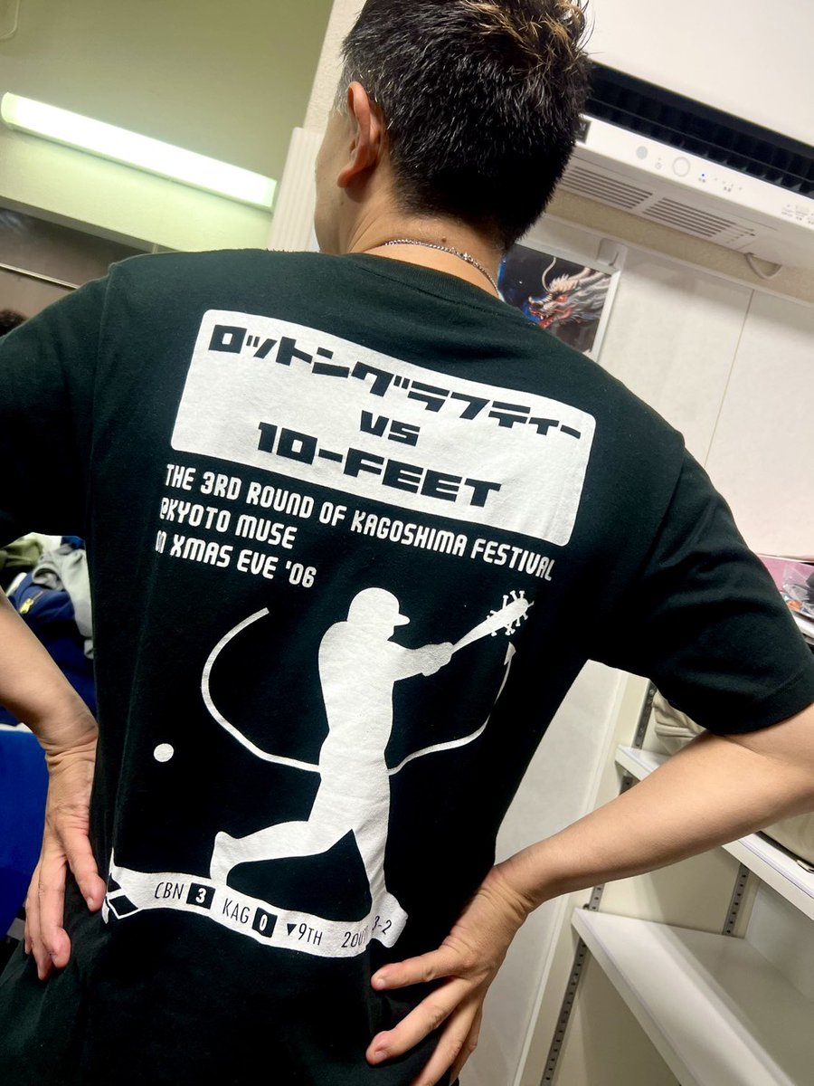 10-FEET×ロットン　ダブルネームTシャツ 10-FEET×ロットン ダブルネームTシャツ 10-FEET×ロットン ダブルネーム