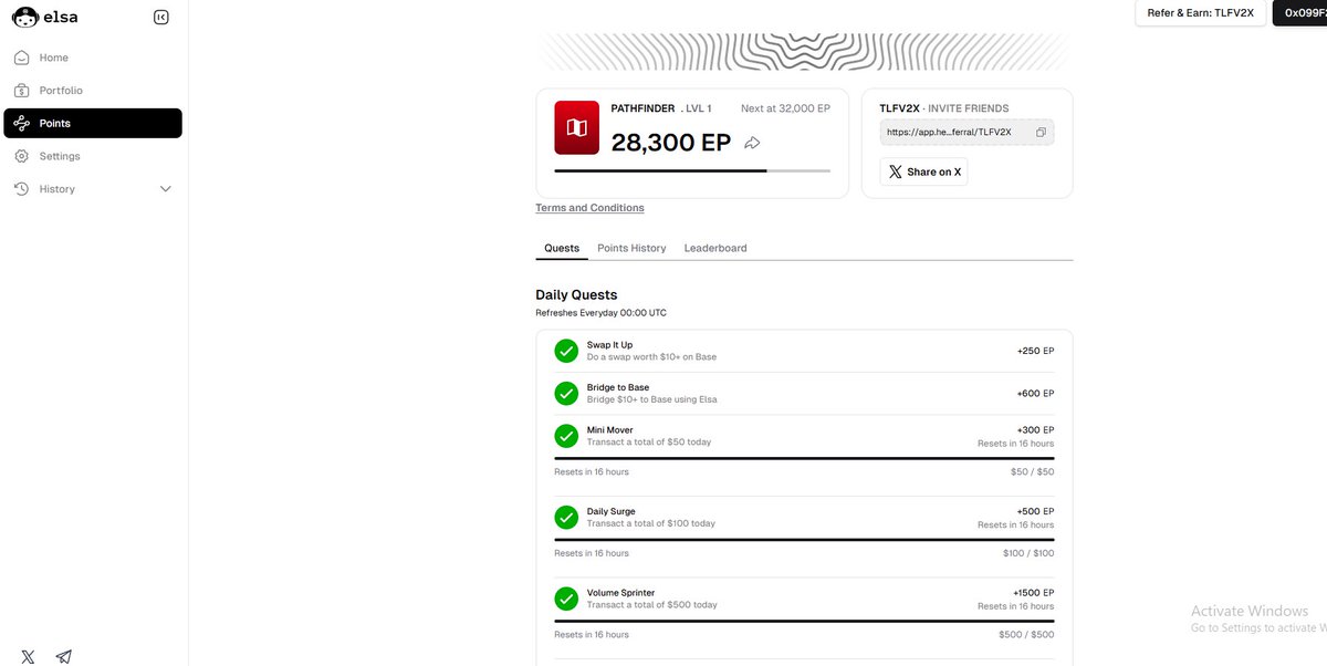 Gm <a href="/HeyElsaAI/">HeyElsa</a> @wallchain_xyz <a href="/idOS_network/">idOS</a> 
My Today Elsa Task Complete ✅ 
What About Yours Mate ?