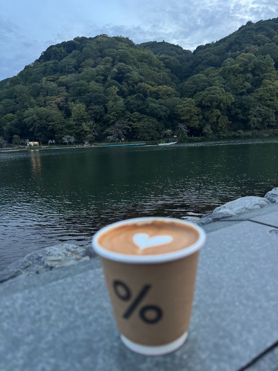 %arabica coffee at arashiyama/kyoto/ japan!❤️