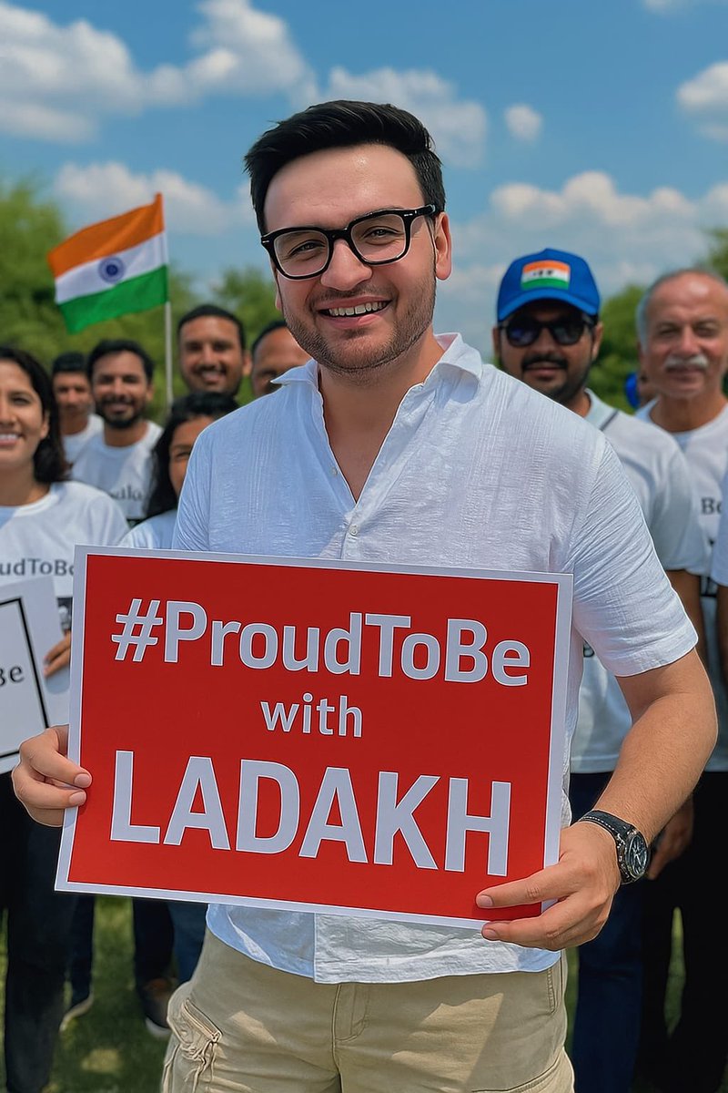 praffulgarg97's tweet photo. #ProudToBeWithLadakh

I stand with Ladakh & its people, the bravest patriots who have always supported our Army in the harshest terrains. Calling them anti-national is not at all justified, and one should be ashamed to do so.

4 dead, many injured, detained & tourism hit hard. Invoking NSA on Sonam Wangchuk was an extreme step. If restraint was needed, house arrest for specified days with release as things calmed down would have been a better approach.