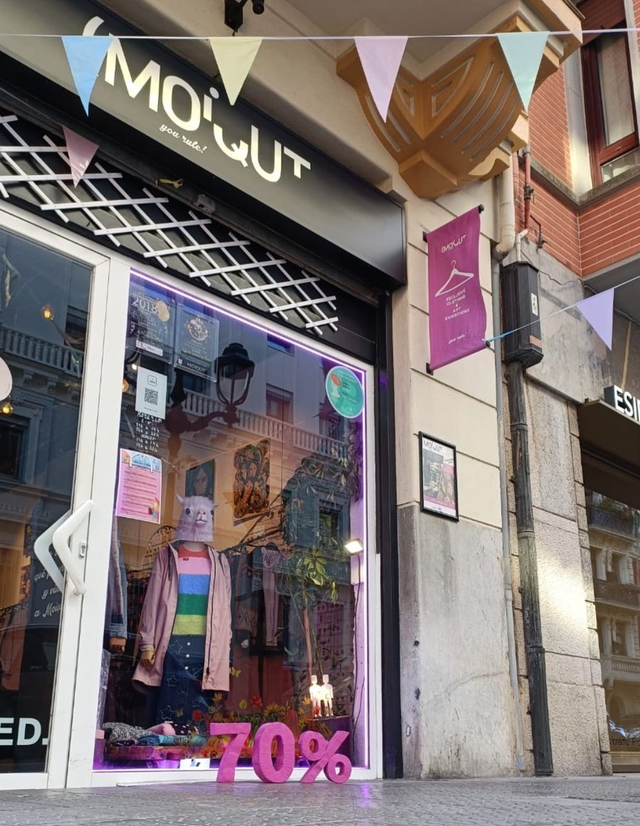 ¡Llegan los 3 días del mercadillo del stock!
Todo el outlet al 70% de descuento en moiqut.com y decenas de prendas a 10/20€ en #Ercilla5.
🏃‍♀️🏃‍♂️🏃