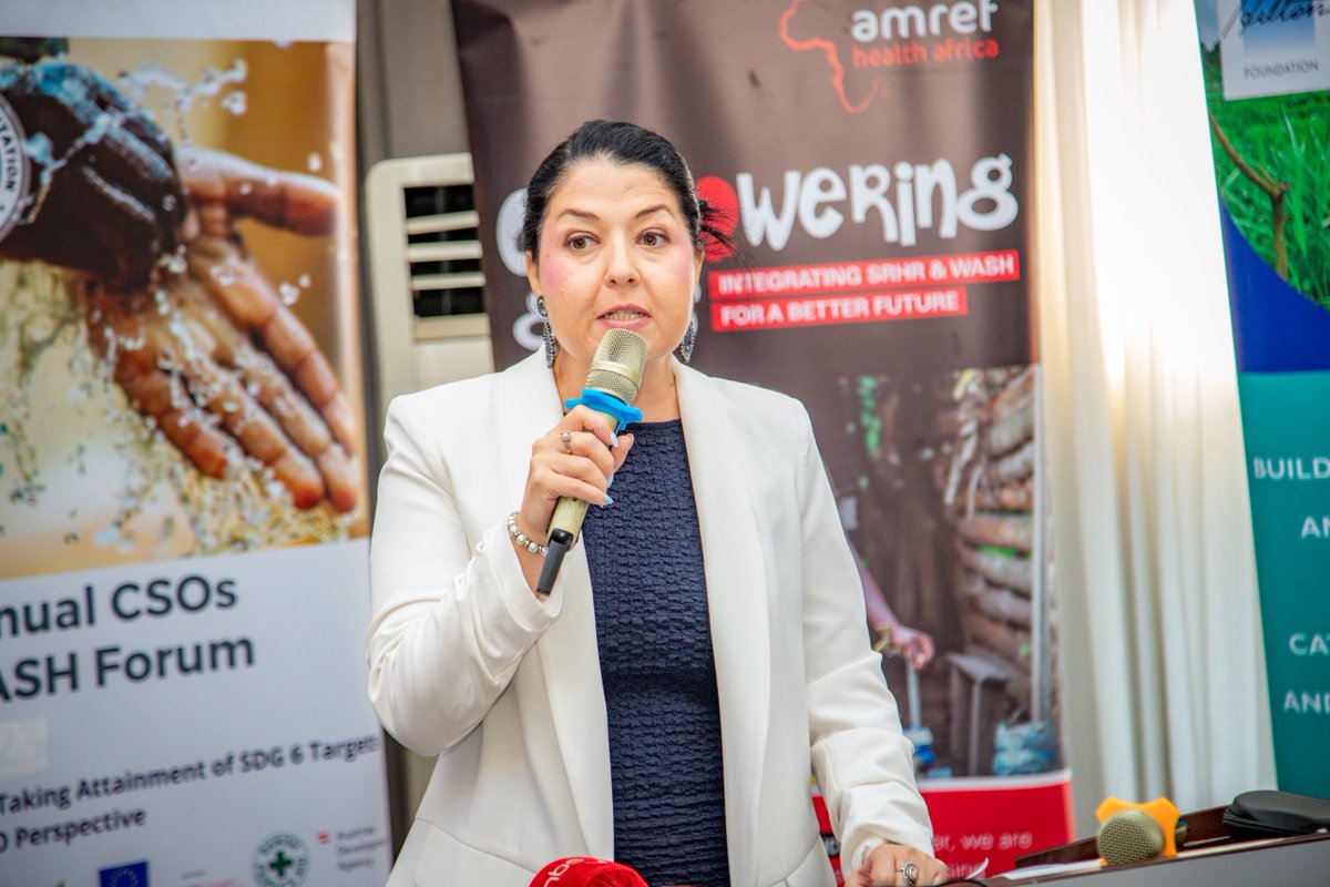 uwasnet's tweet image. Uganda’s greatest resource is its youth and women innovators. By placing them at the center of WASH solutions, we can harness their creativity, determination, and energy to drive social transformation, climate resilience,and equitable access -Dr. Katja Rerschbaumber #CSOForum2025