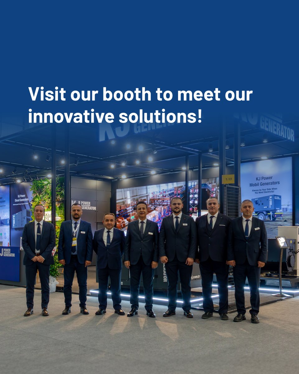 kjpowerglobal's tweet image. Yenilikçi çözümlerimizi keşfetmek için A-Tech fuarındaki standımıza davetlisiniz.
🗓️ 01-04 Ekim 2025 
📍 İstanbul Fuar Merkezi 📌 Hall A / E1

@kjpowerglobal 
#KJPowerGenerator #Generator #Jeneratör #Energy