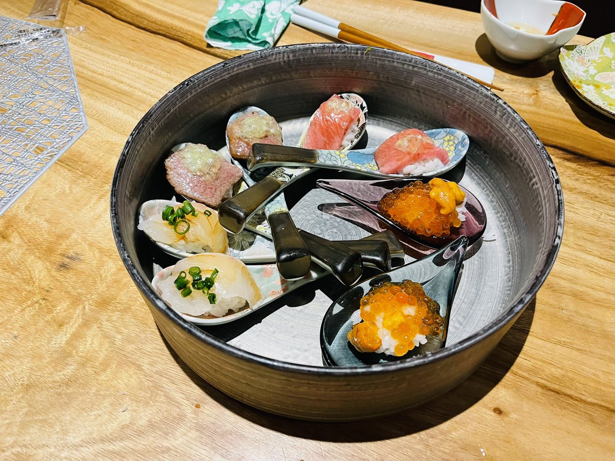 れんげ寿司美味しかったー🥹
また行きたい！