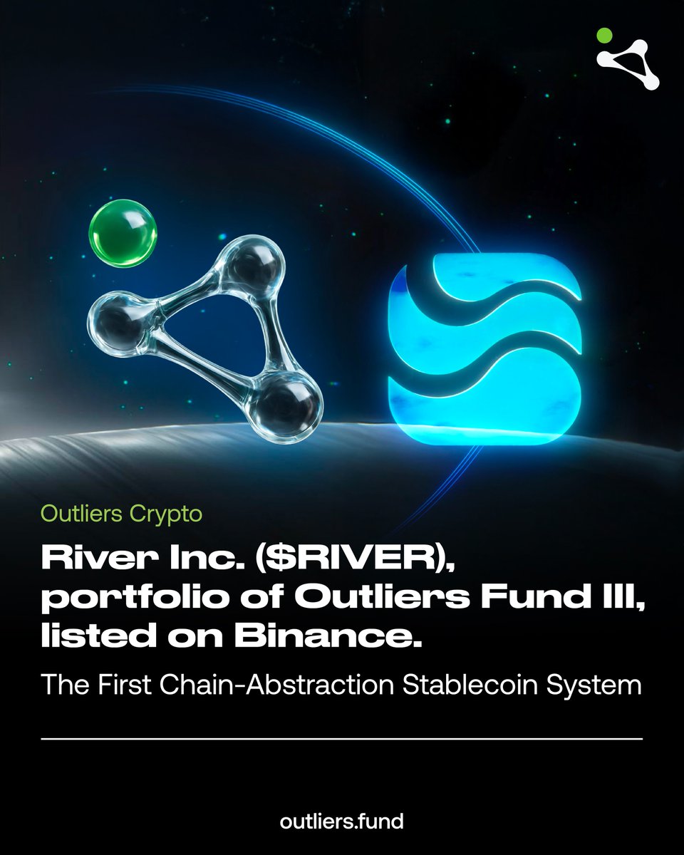 We’re proud to back <a href="/RiverdotInc/">River</a> who built the first chain-abstraction stablecoin system that connects assets, liquidity, yield across multiple chains, and $RIVER has become the first BuildKey TGE on <a href="/BinanceWallet/">Binance Wallet</a>