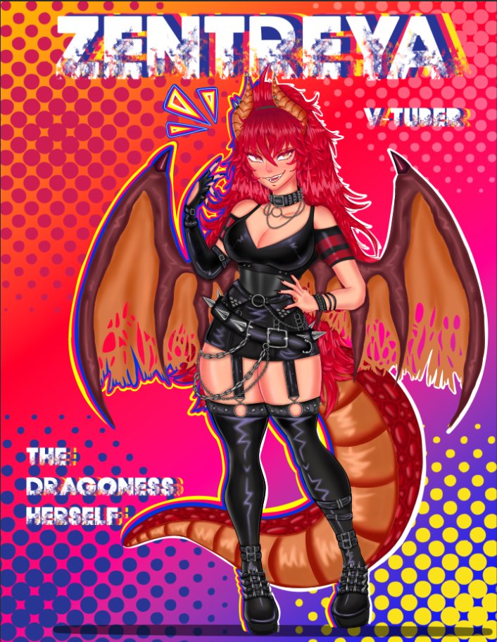 ITS FINALLY DONE!  

MY ZENTREYA ART IS COMPLETE!!😭🥹

(One is a high resolution and low resolution)  

Next V-tuber i might do will maybe Ironmouse! #zentreart #art #Zentreya <a href="/zentreya/">Zentreya⚡🐲</a> #GraphicDesigner #Vtubers