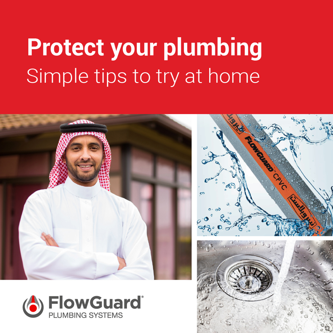 FlowGuard_ME's tweet photo. Keep your home’s plumbing in good condition: Regular maintenance checks and servicing and being mindful of what goes down the drain will help maintain a healthy plumbing system. Follow FlowGuard.

#Lubrizol #FlowGuard #CPVC #InnovativeSolutions #PlumbingSolutions https://t.co/gOwqBQ7Y7a