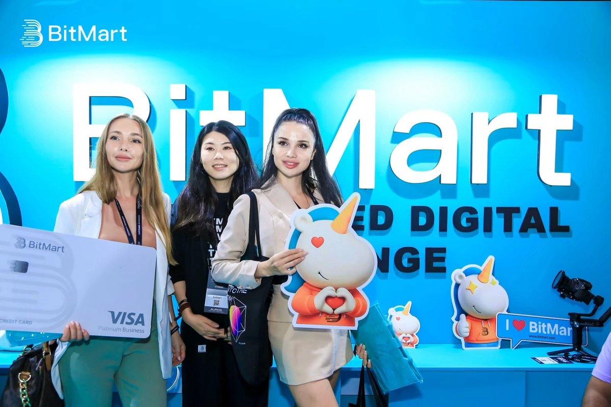 BitMartExchange's tweet image. 📍 Live from #TOKEN2049 in Singapore! BitMart Card are on fire 🔥

Visit the #BitMart booth &amp;amp; explore the #BitMartCard 💳

Trade, Spend, Earn — All in one card!

#BitMart #Crypto #Web3 #Blockchain #TOKEN2049Singapore